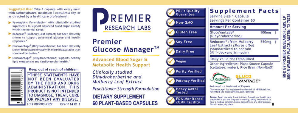 Premier Glucose Manager