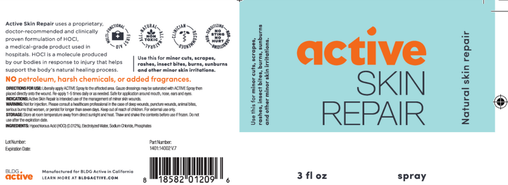 Active Skin Repair Spray