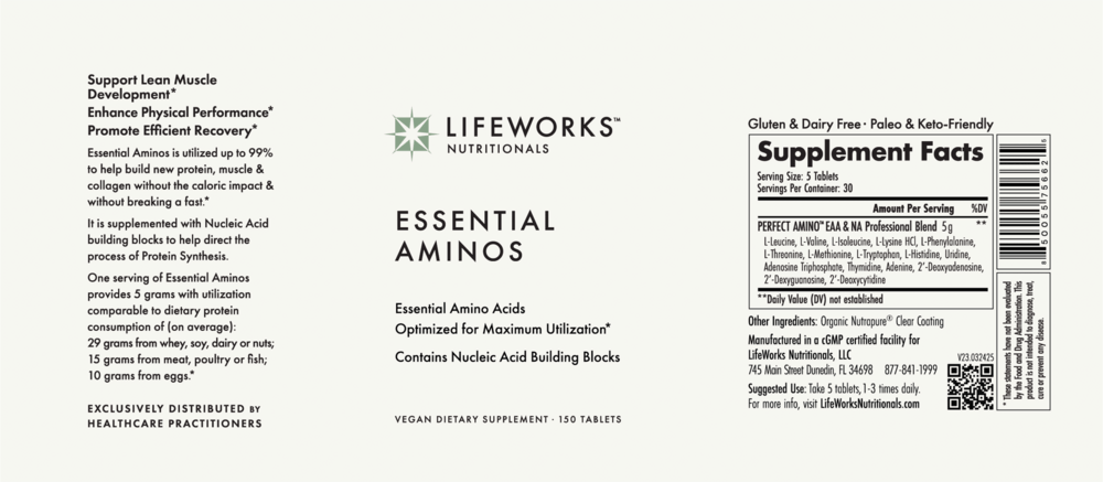 Essential Aminos Tablets