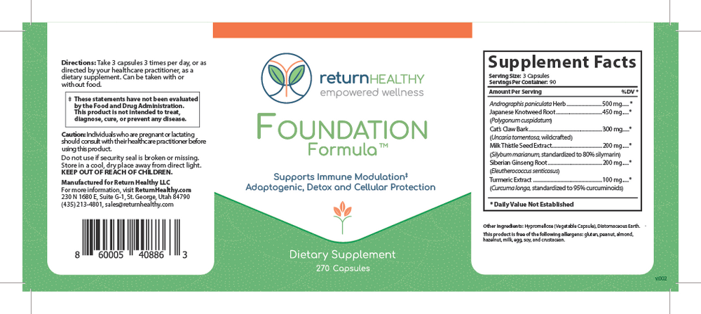 Foundation Formula