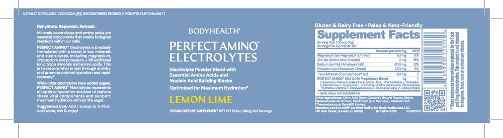 PerfectAmino Electrolytes, Lemon Lime