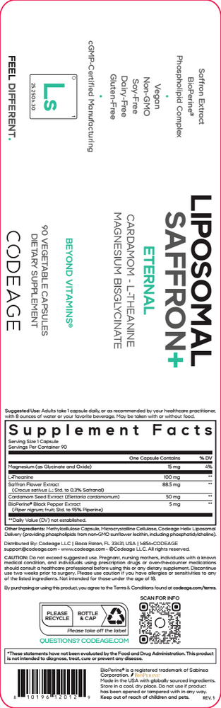 Liposomal Saffron+