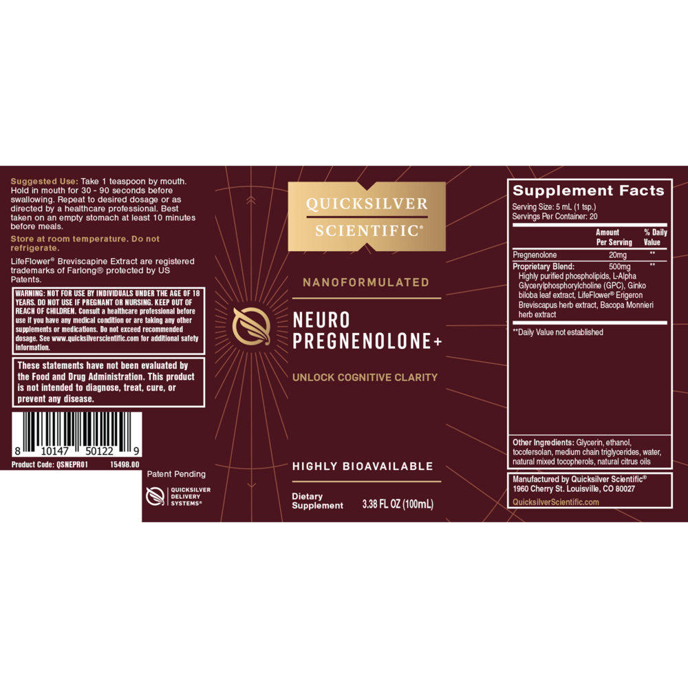Neuro Pregnenolone+