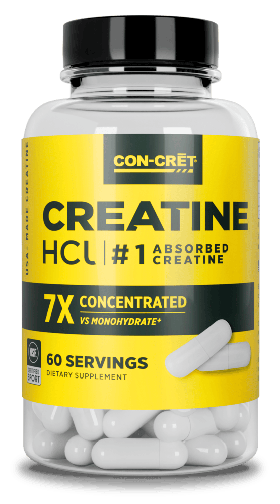 Creatine HCl Capsules, 750mg