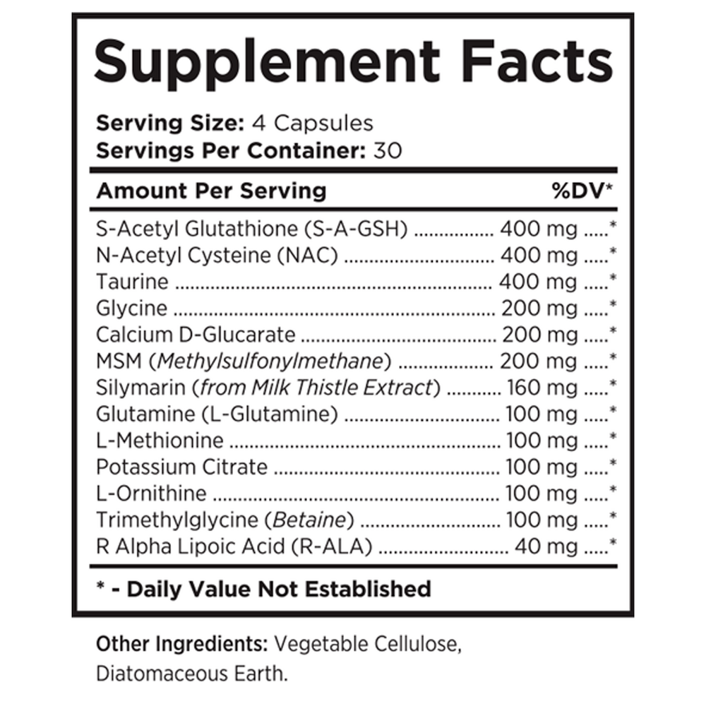 Glutathione Symmetry
