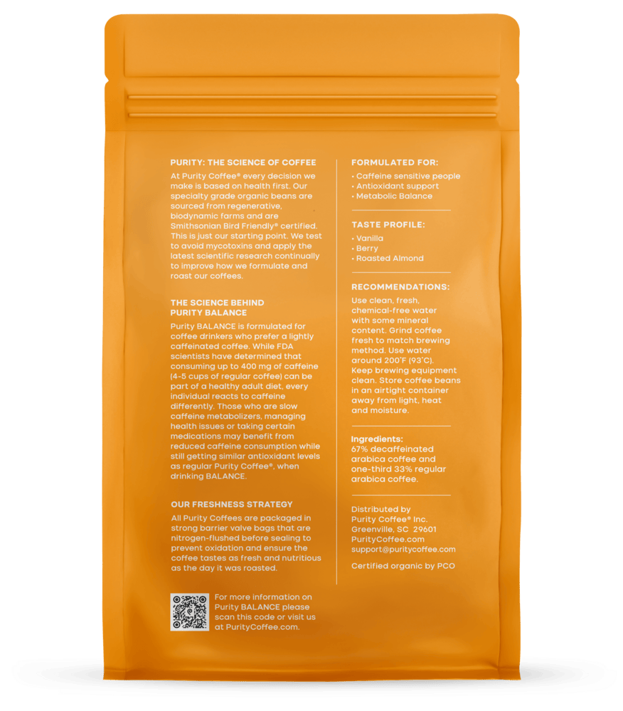 Balance 2/3 Decaffeinated Coffee, Metabolic Health, Ground