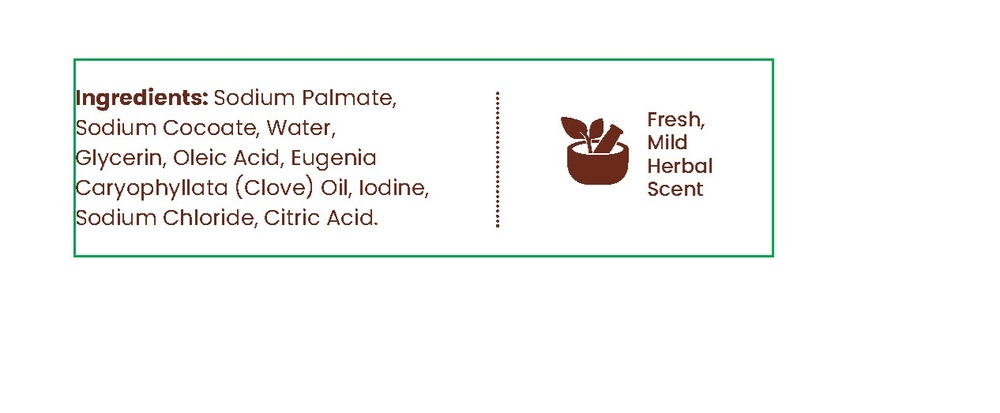 Iodex Iodine Bar Soap