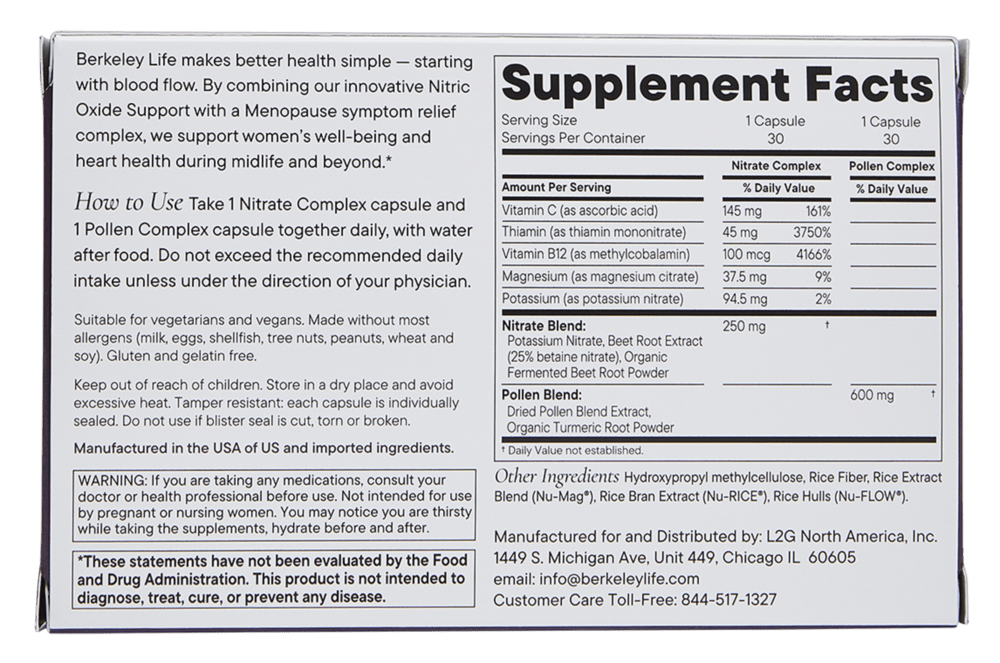Menopause and Heart Health Support