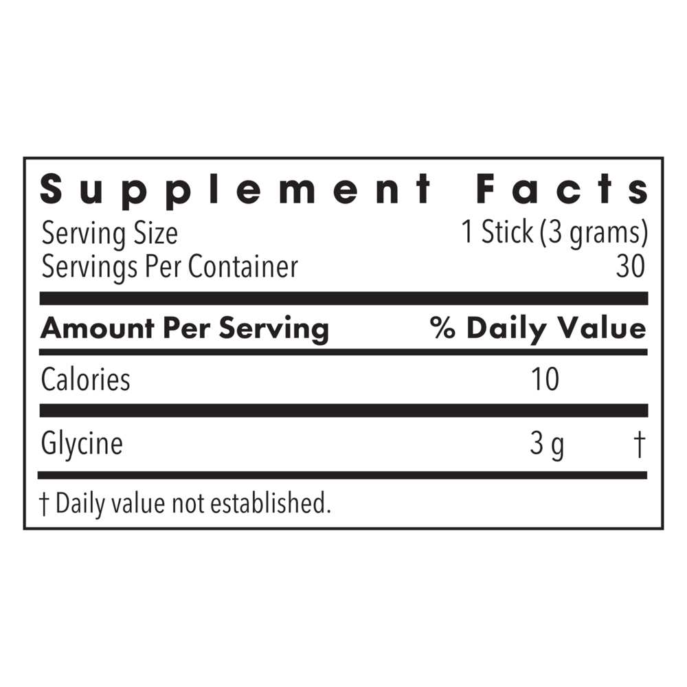 Glycine Sticks