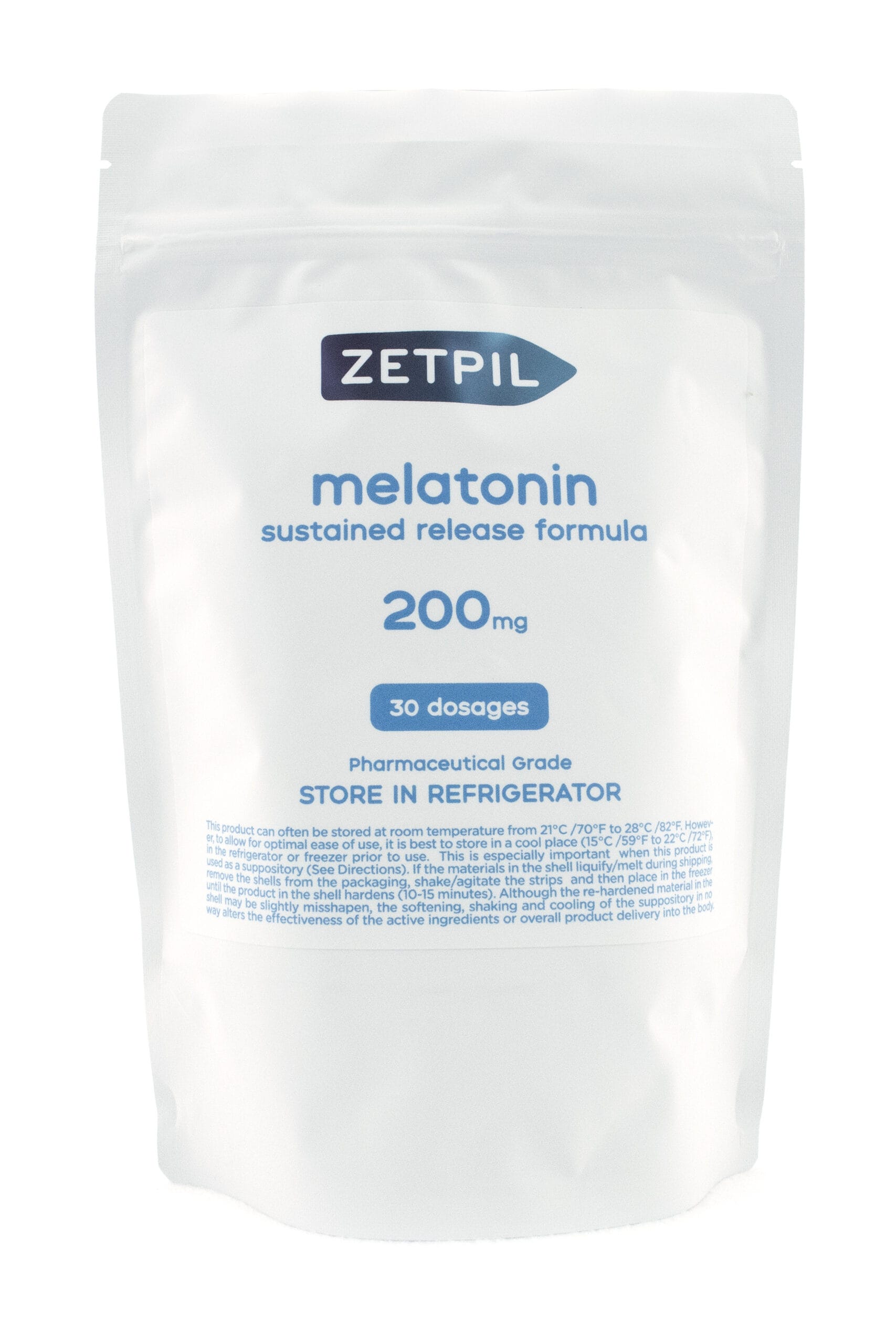 Zetpil™ Melatonin 200mg SR Suppository