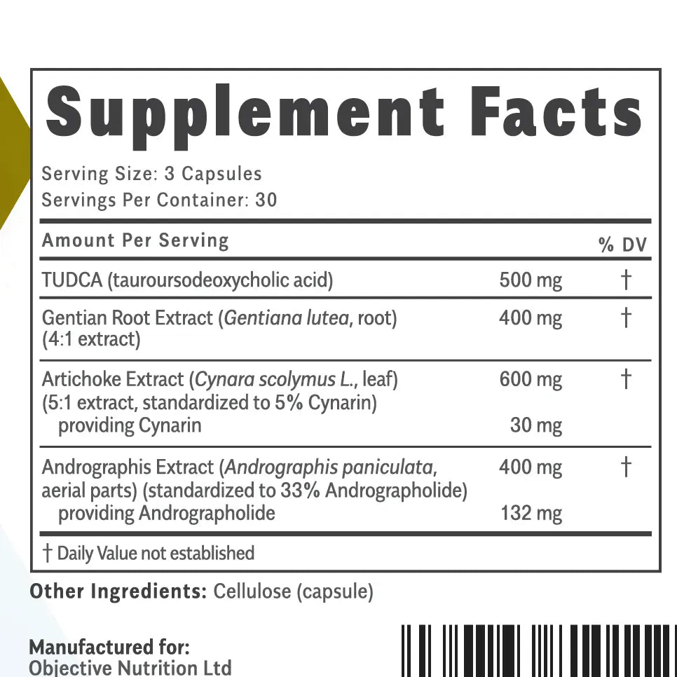 TUDCA + Bitters Blend