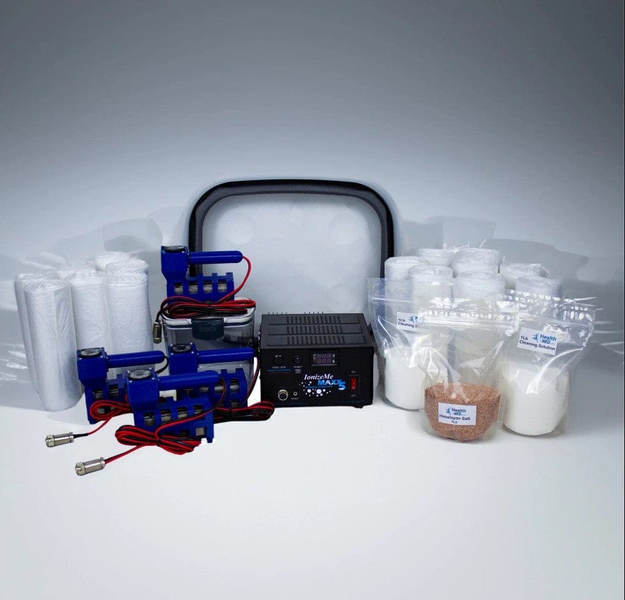 IonizeMe Maxx 5 - The Most Powerful 5A / 20V Made in USA Ionic Detox Footbath System