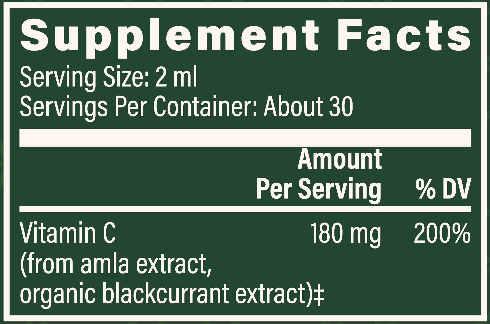 Plant-Based Vitamin C