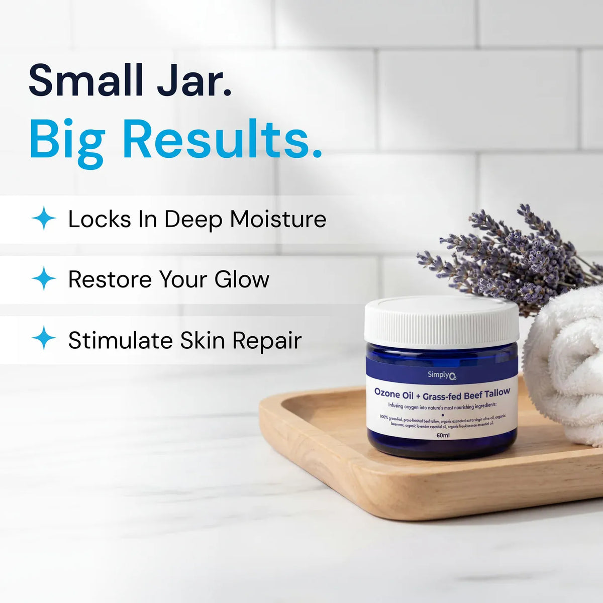 Beef Tallow + Ozone Oil Balm