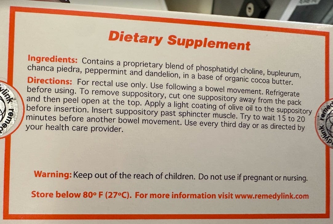 Glytamins: Liver / Gallbladder Flush