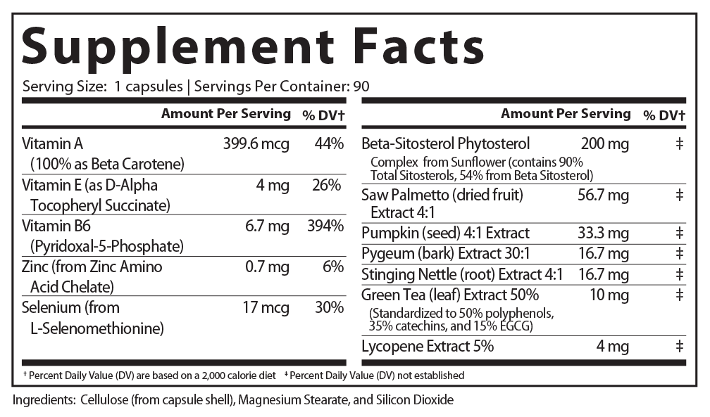 Beta Sitosterol Complex