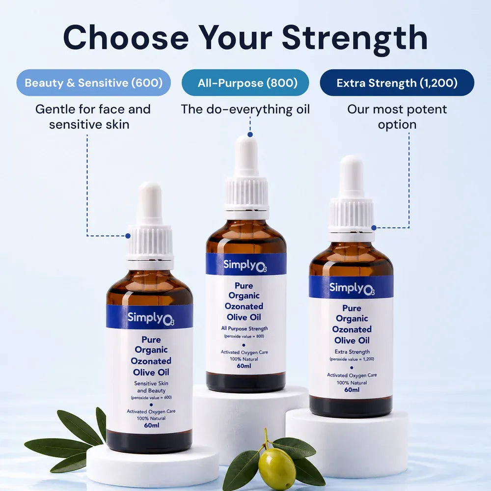 Pure Organic Ozonated Olive Oil