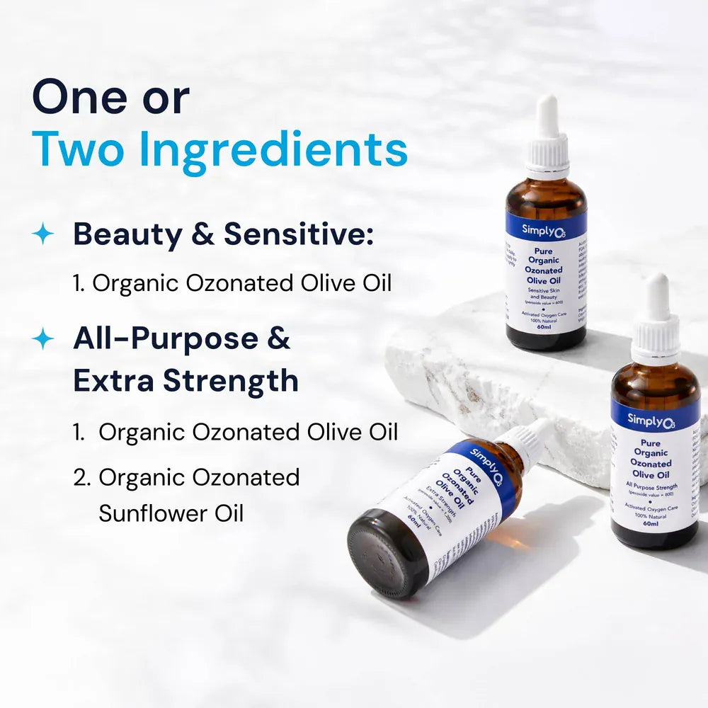 Pure Organic Ozonated Olive Oil