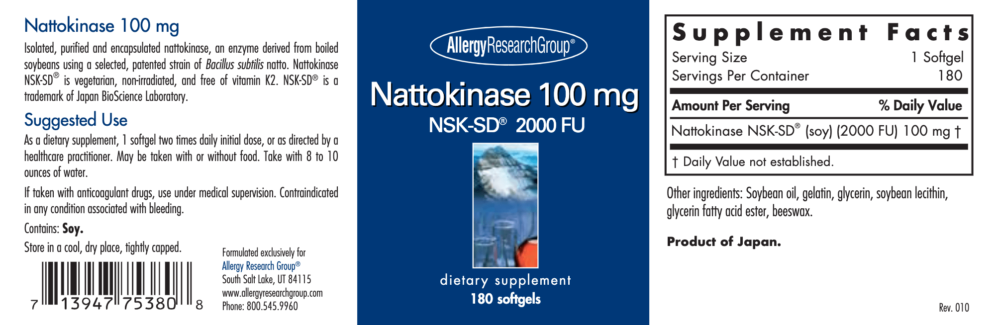 Nattokinase NSK-SD