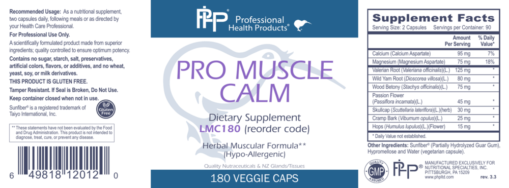 Pro Muscle Calm