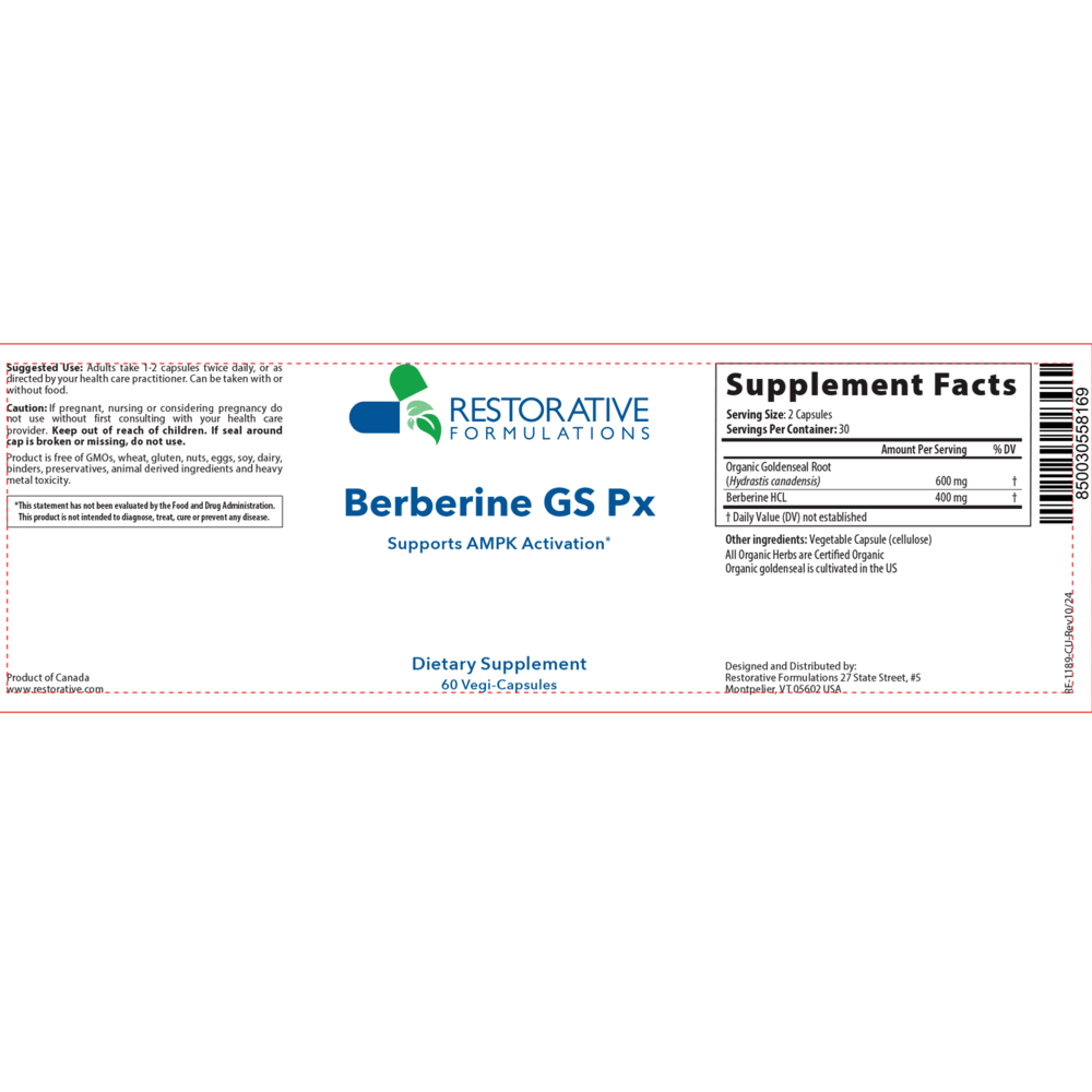 Berberine GS Px (formerly MicroBiome Px)