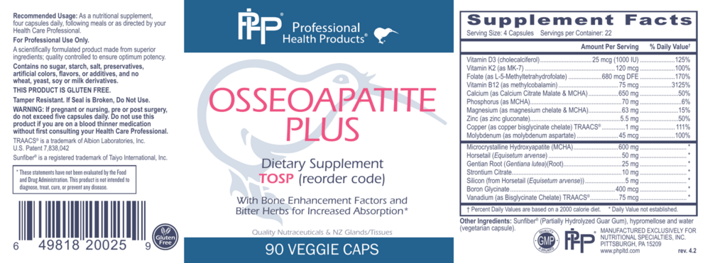 OSSEOAPATITE PLUS