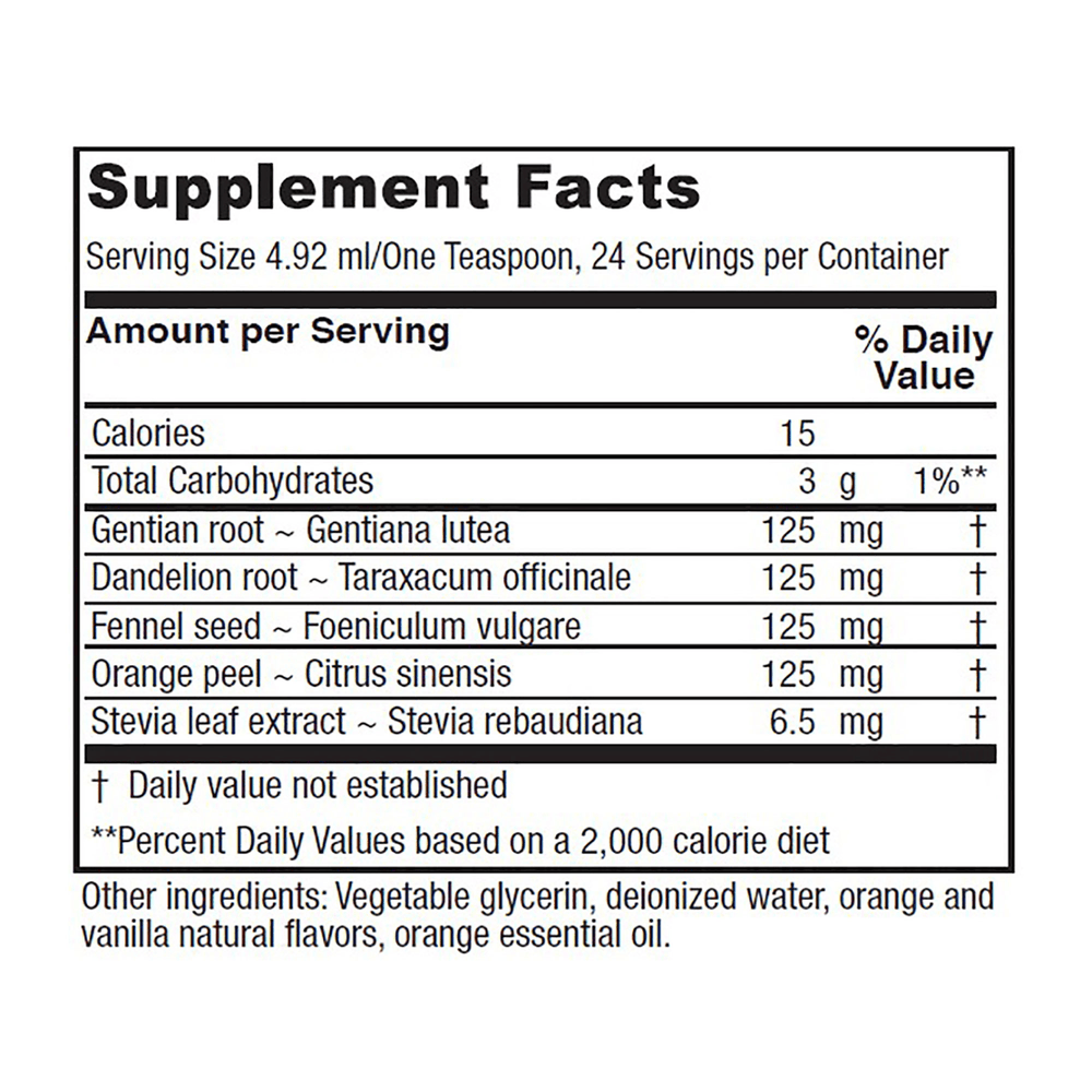 Bitters Tonic™ Vanilla Orange Digestive Support