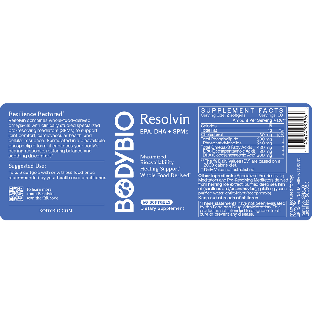 BodyBio Resolvin