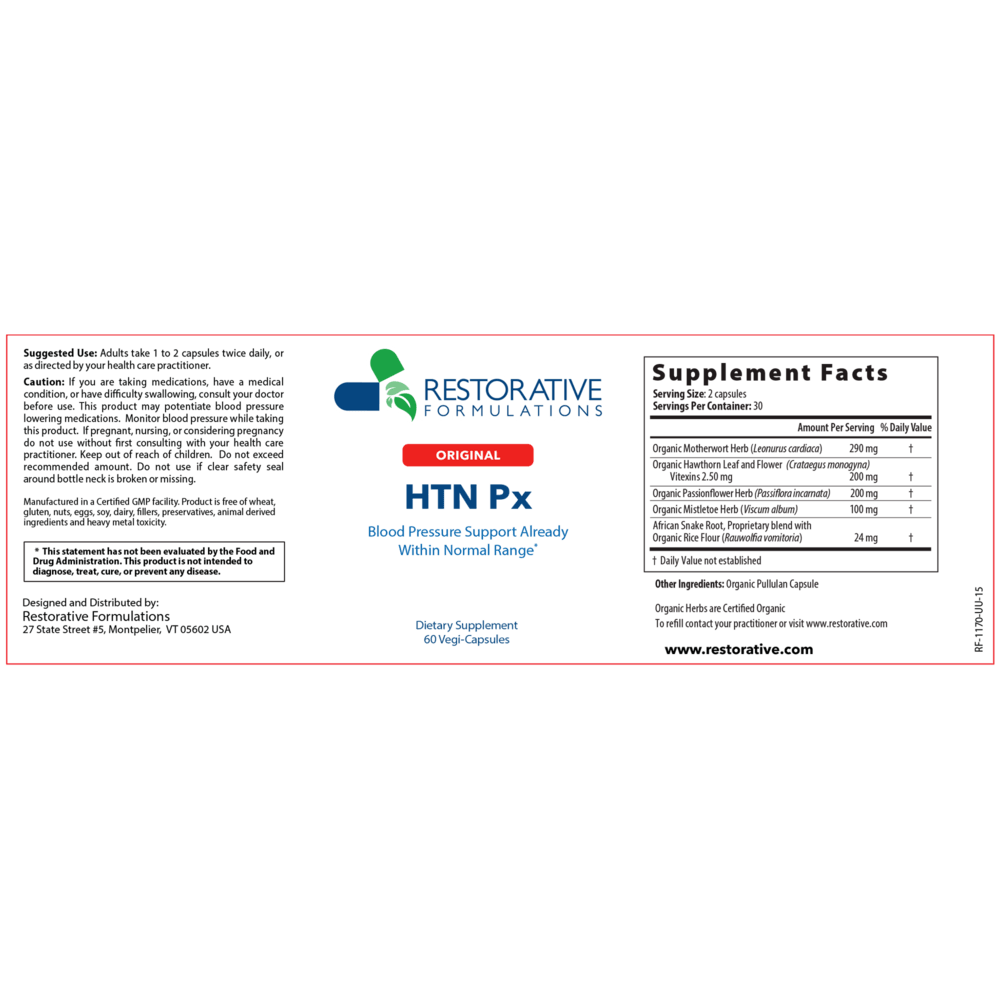 HTN Px (Formerly HTN 180 Px - Original)
