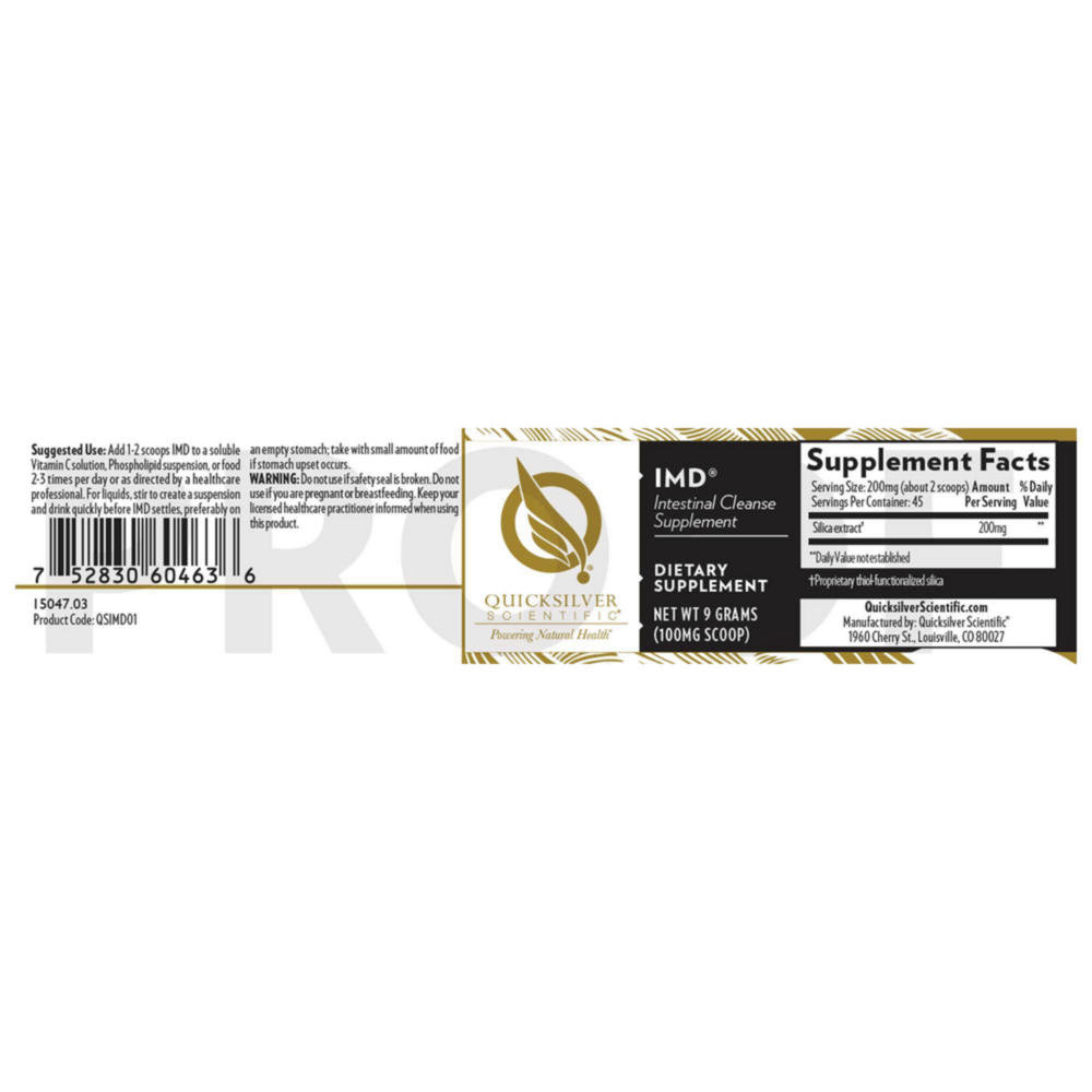 IMD Intestinal Cleanse Supplement