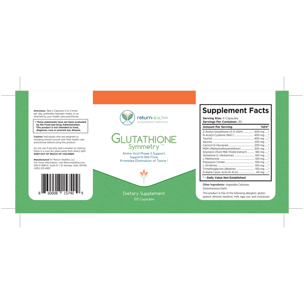 Glutathione Symmetry