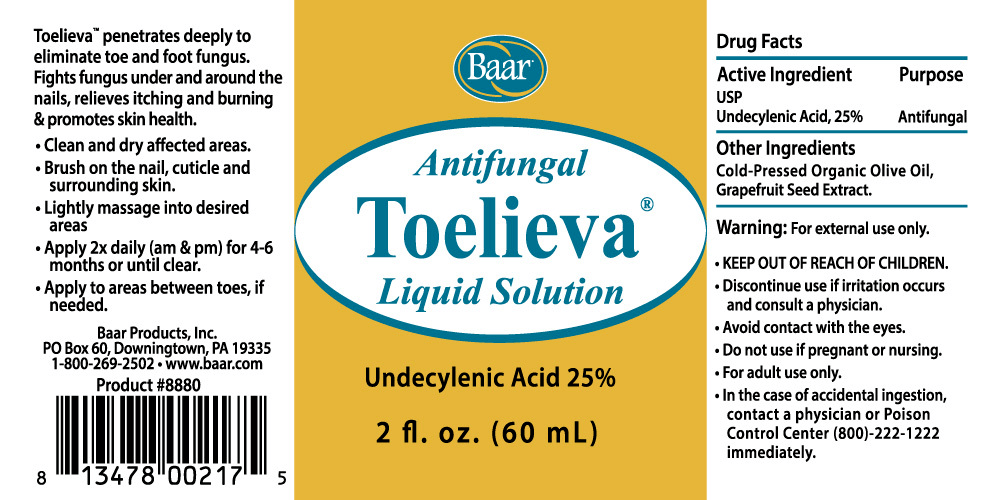 Toelieva Antifungal Liquid Solution