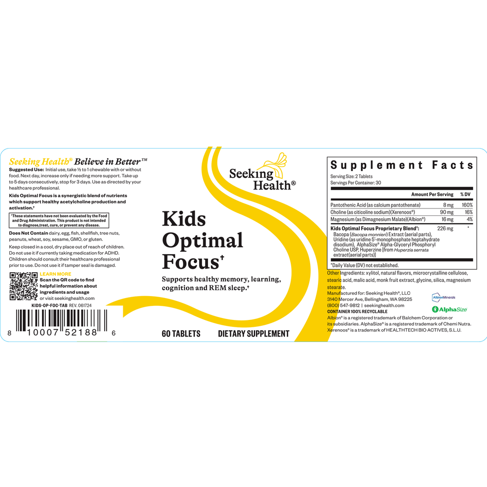 Kids Optimal Focus