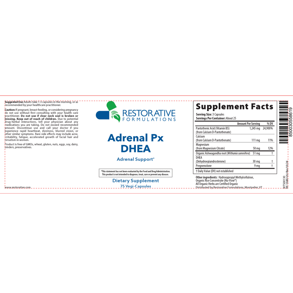 Adrenal Px DHEA