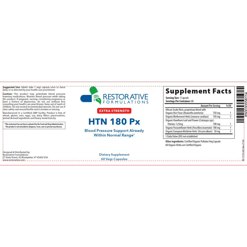 HTN 180 Px Extra Strength