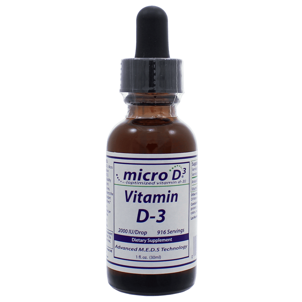 Micro Vitamin D3 2,000IU Liquid
