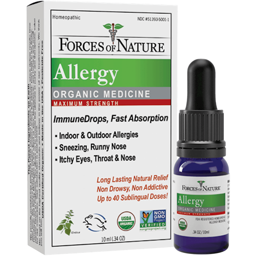 Allergy Maximum Strength, Immune Drops
