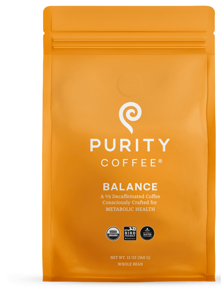 Balance 2/3 Decaffeinated Coffee, Metabolic Health, Whole Bean