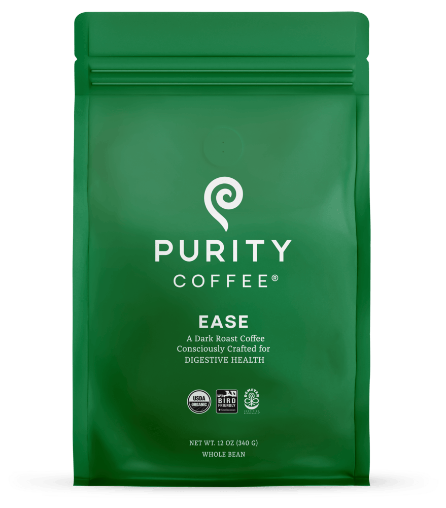 Ease Dark Roast Coffee, Digestive Health, Whole Bean