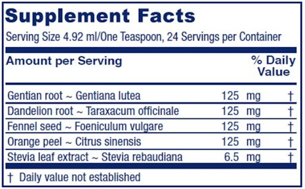 Bitters Tonic™ Vanilla Orange Digestive Support