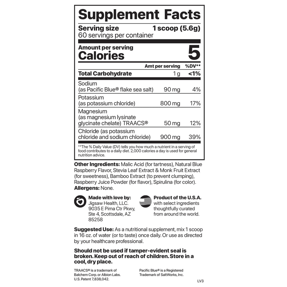 Potassium Cocktail Jar