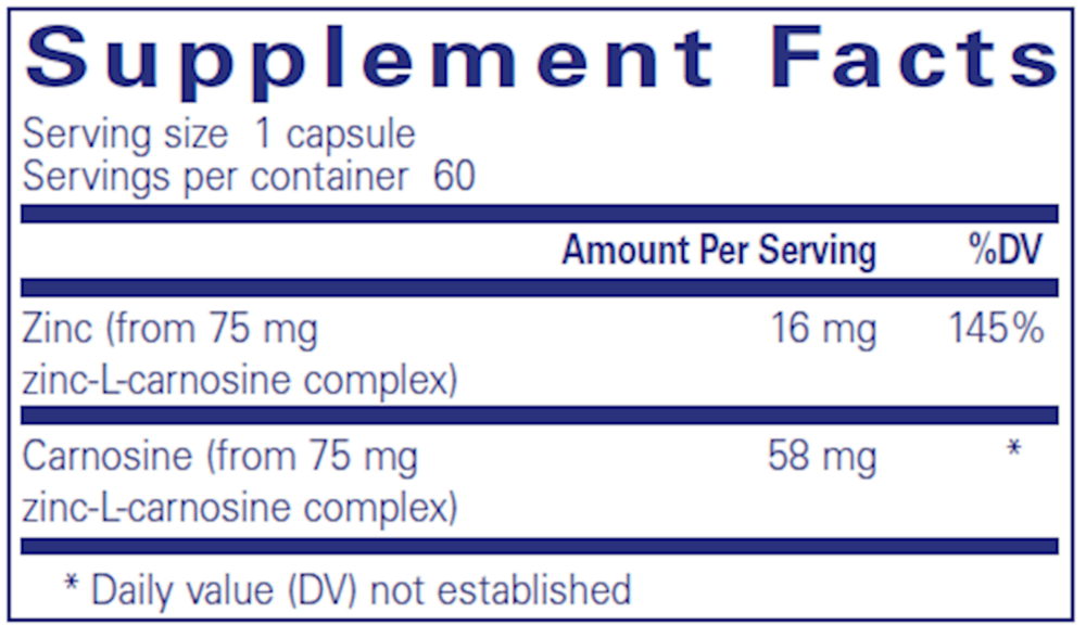 Peptic-Care Zinc-L-Carnosine*