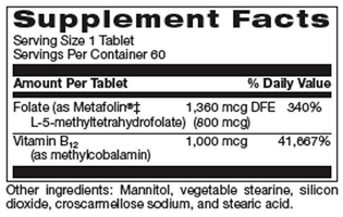 BioActive B12 Folate