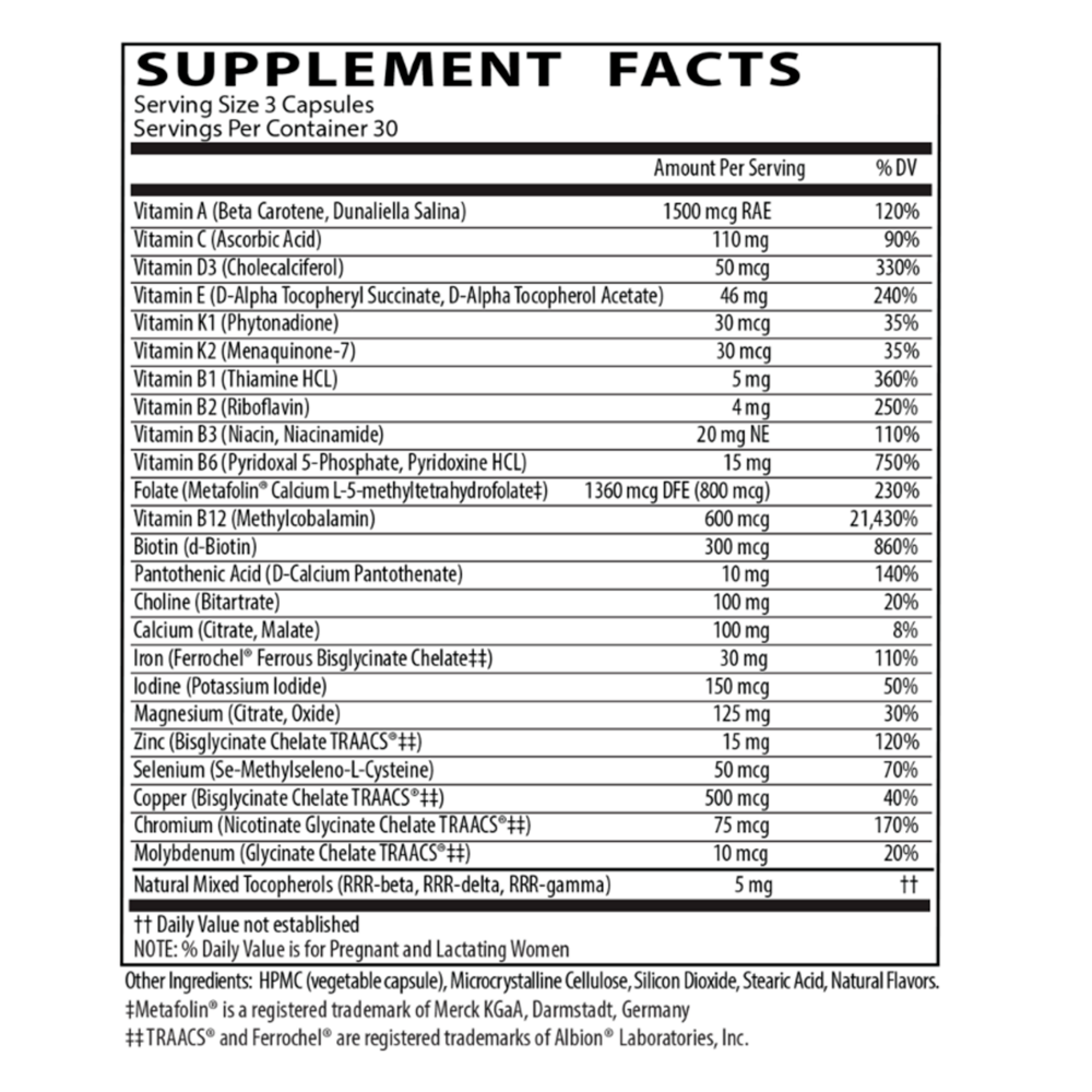 Prenatal Essentials Plus