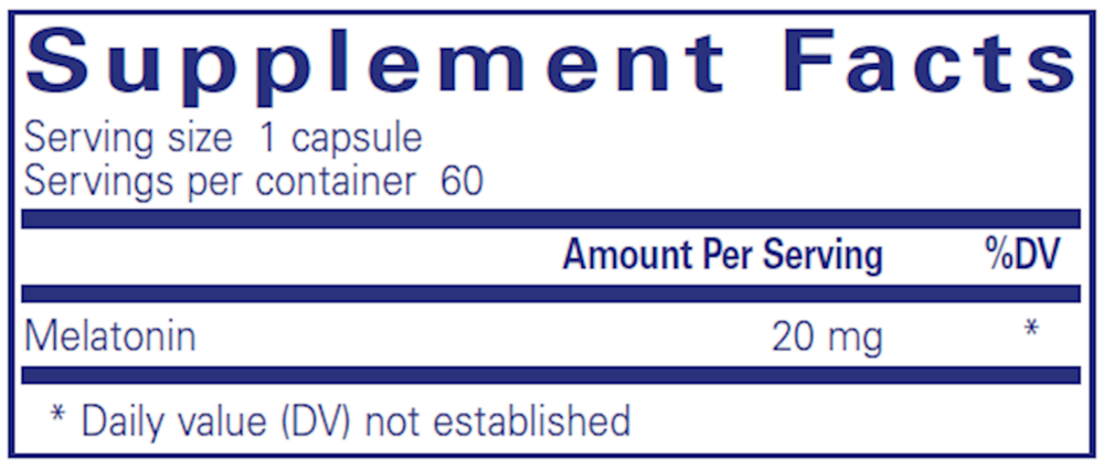 Melatonin 20mg