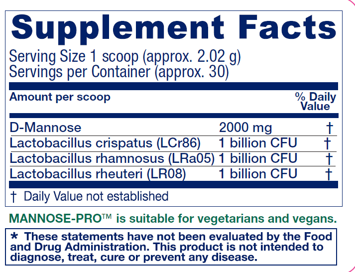 Mannose-Pro™ Urinary Tract Support