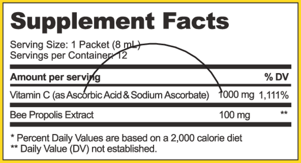 Liposomal Propolis + Vitamin C