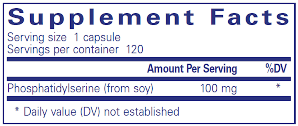 Pure Encapsulations PS 100
