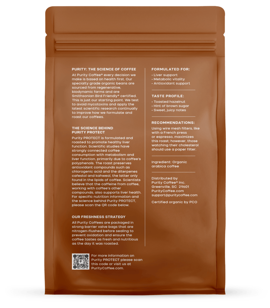Protect Light-Medium Roast Coffee, Liver Vitality, Ground