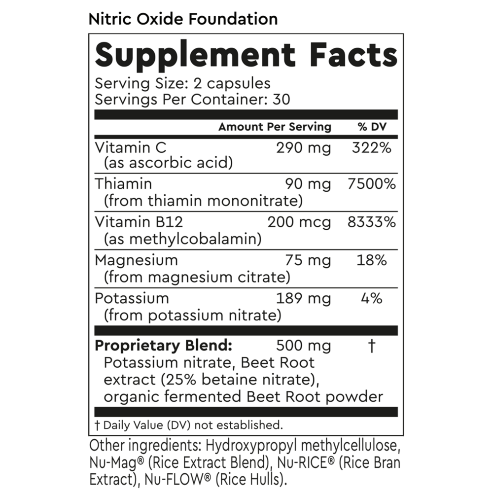 Nitric Oxide Daily Foundation Kit